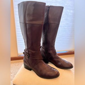 Ralph Lauren Brown Leather Boots
